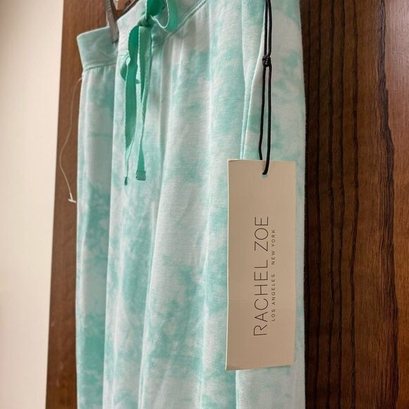 RACHEL Zoe Super Soft Sea Green TIE‎ DYE JOGGERS - Picture 5 of 9